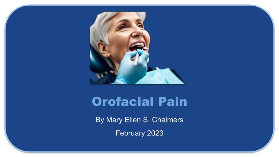 Orofacial Pain and FSM