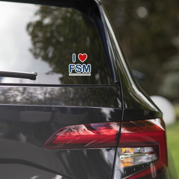 I Heart FSM Sticker - Image 3