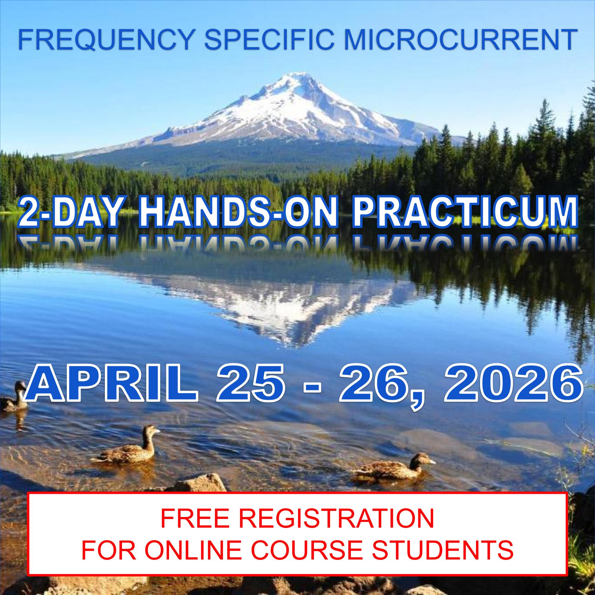 2026 April 2-Day Core Practicum Troutdale Oregon