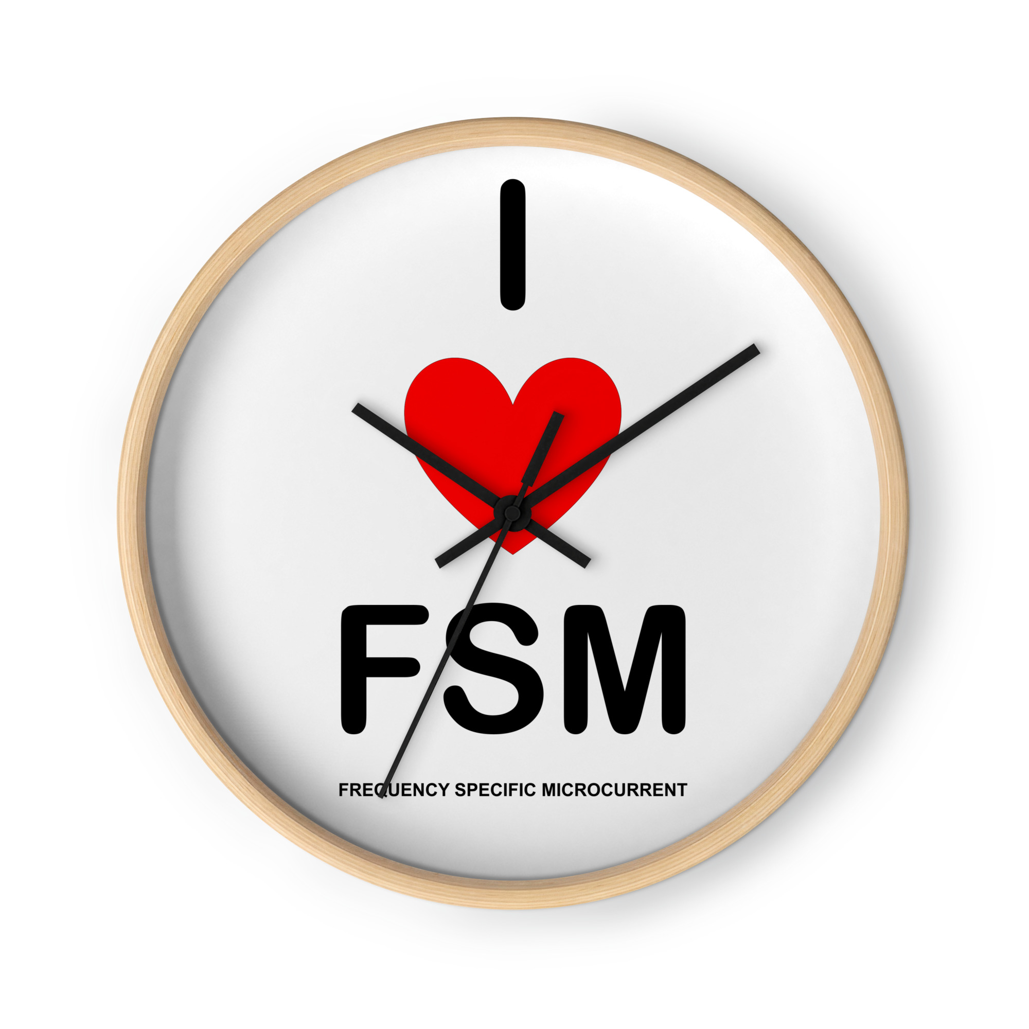 I Love FSM Wall clock - Image 3